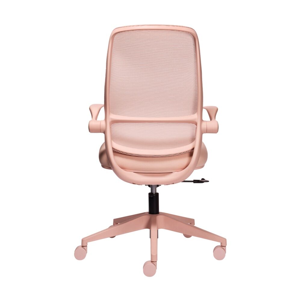 Mondo Shell Pink Mondo Zest Office Work Chair w/ Adjustable Armrests & Mesh Backing — image 4