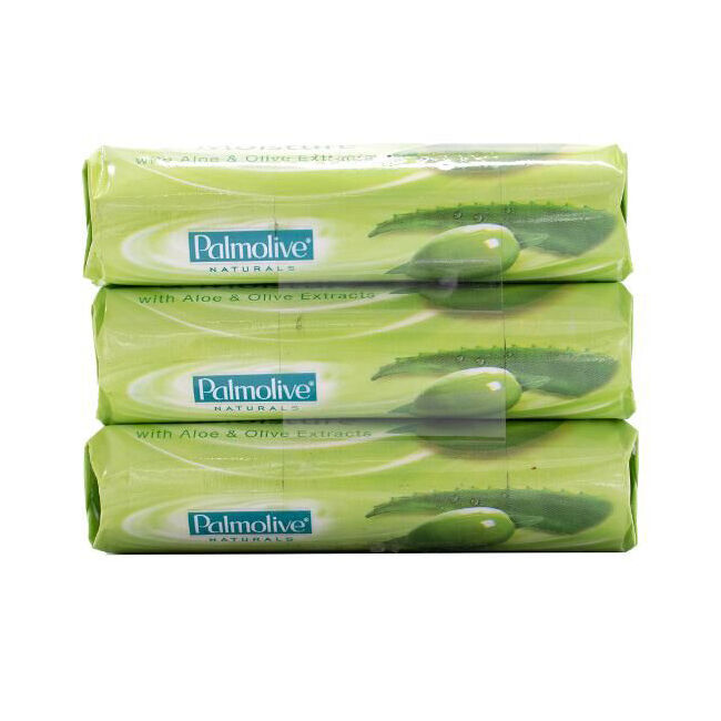 Palmolive Naturals Smooth & Moisture w/ Aloe Olive Soap Bar 80g Body Care (3 Pieces) — image 4