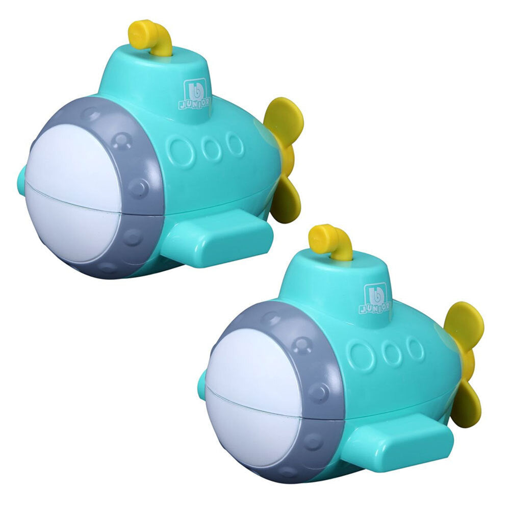 BB Junior Splash N Play Submarine Projector Bath Water Float Toys for Baby (2 Pack)