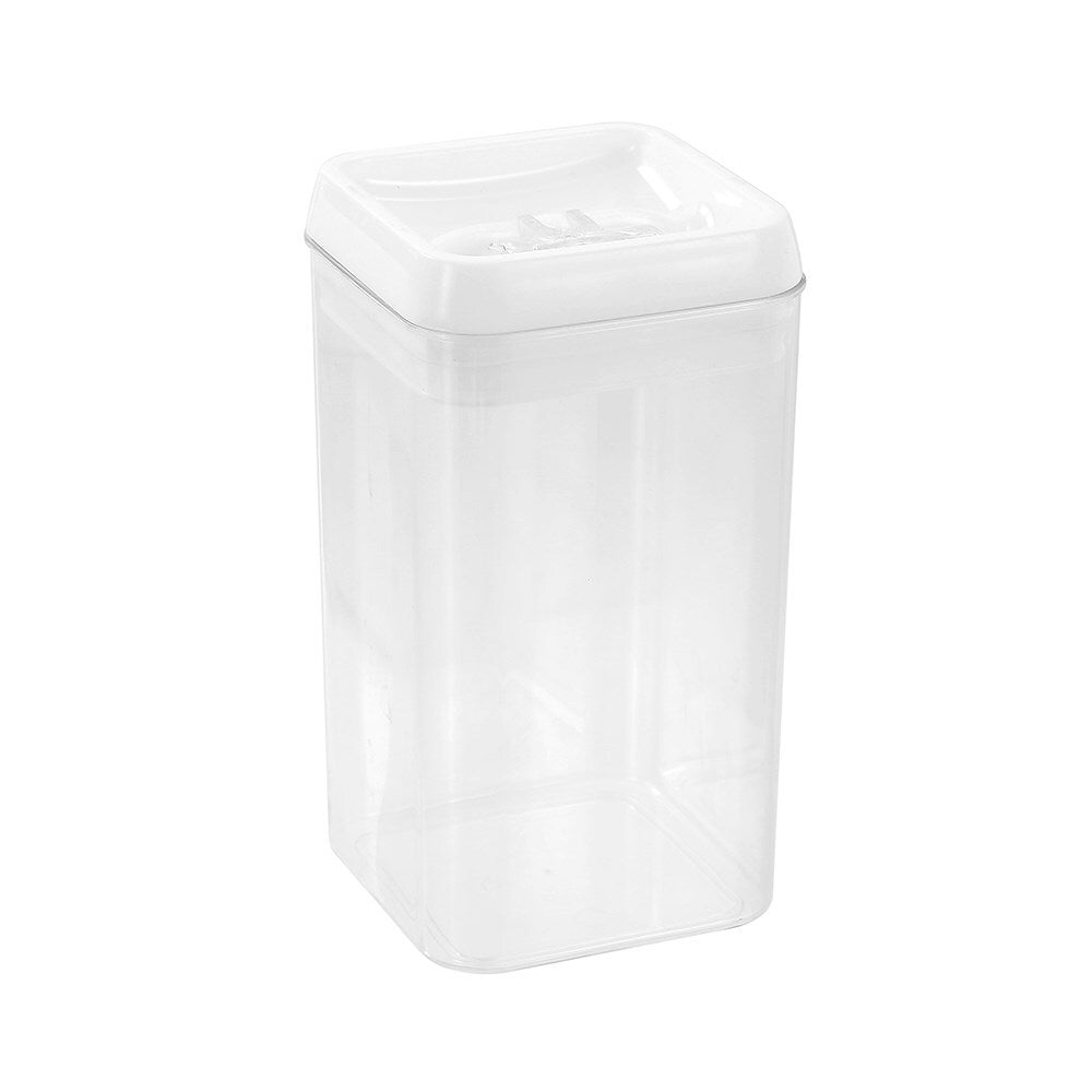 Lemon and Lime Flip Lock 2.45L/23cm Food Storer/Storage Square Container Clear (2 Pack) — image 4