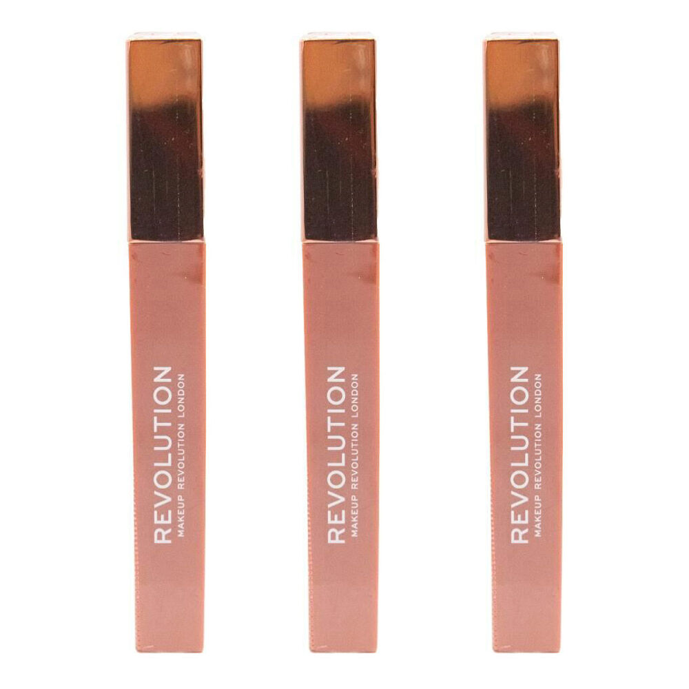 Revolution IRL Whipped Matte Lip Creme 1.8ml Burnt Cinnamon Beauty Makeup (3 Pack)