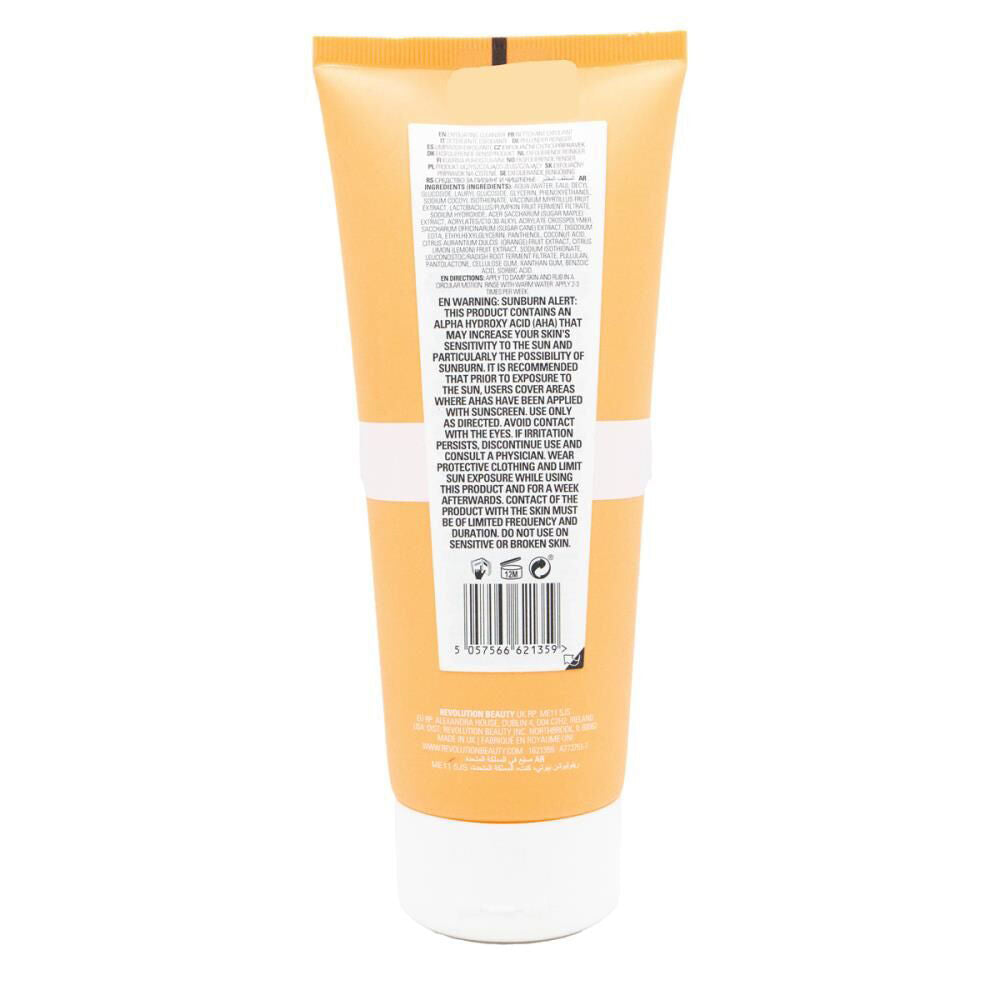 Revolution Skin Care 200ml Fruit Acid & Enzyme Brighten Facial Cleanser — image 2