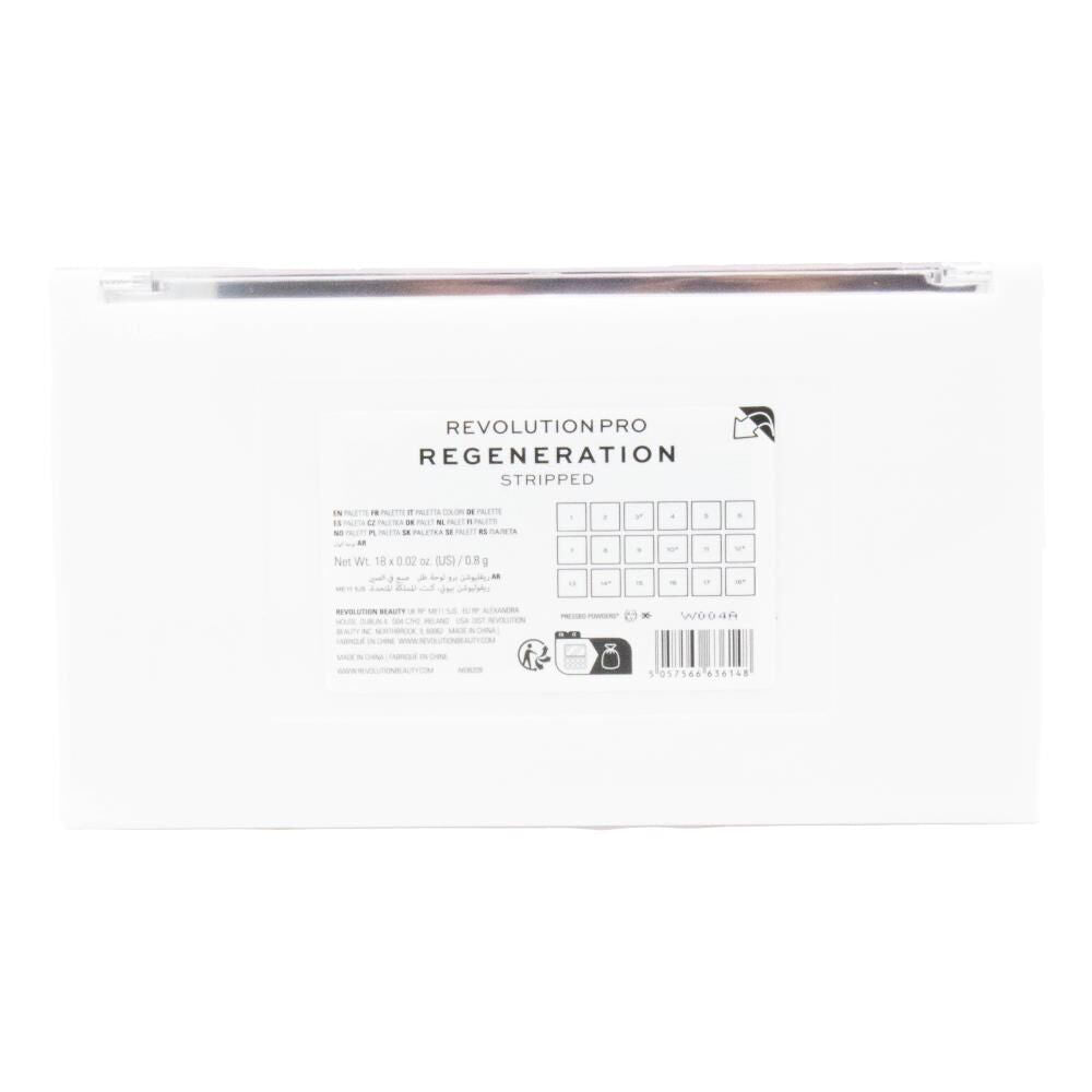 Revolution Stripped 0.8g Pro Iconic Regeneration Eye Shadow Palette — image 2