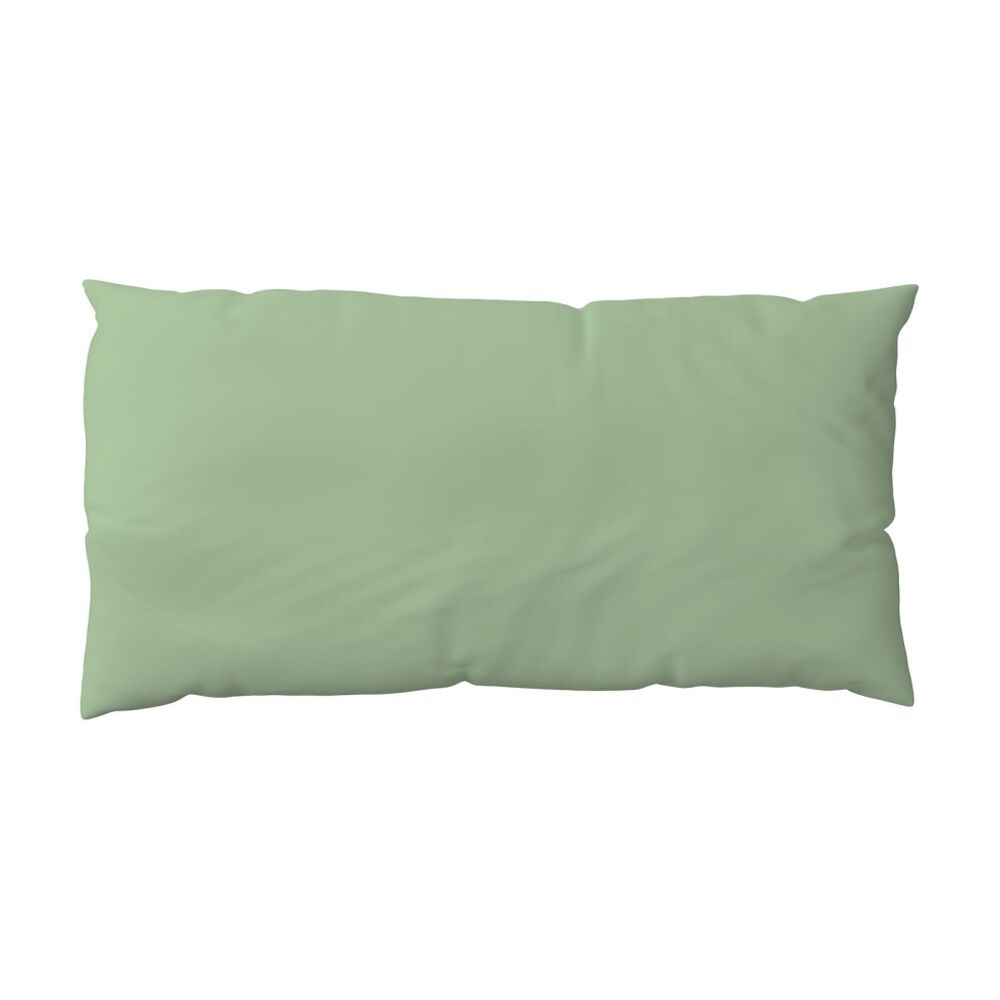 The Lighthouse Washed Cotton Bed Sheet Set Pillowcase Sage Green — image 3