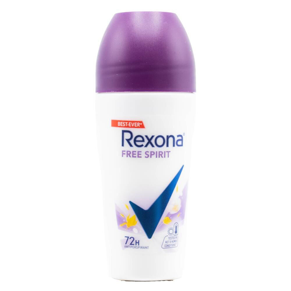 Rexona 72H 45ml Women Roll On Antiperspirant Deodorant Free Spirit