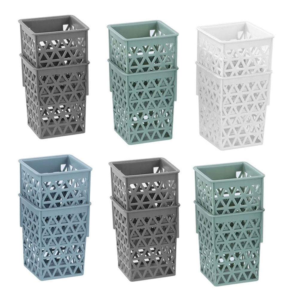 Boxsweden Trinity Basket/Organiser Home Storage/Container 10cm Assorted (12 Pieces)