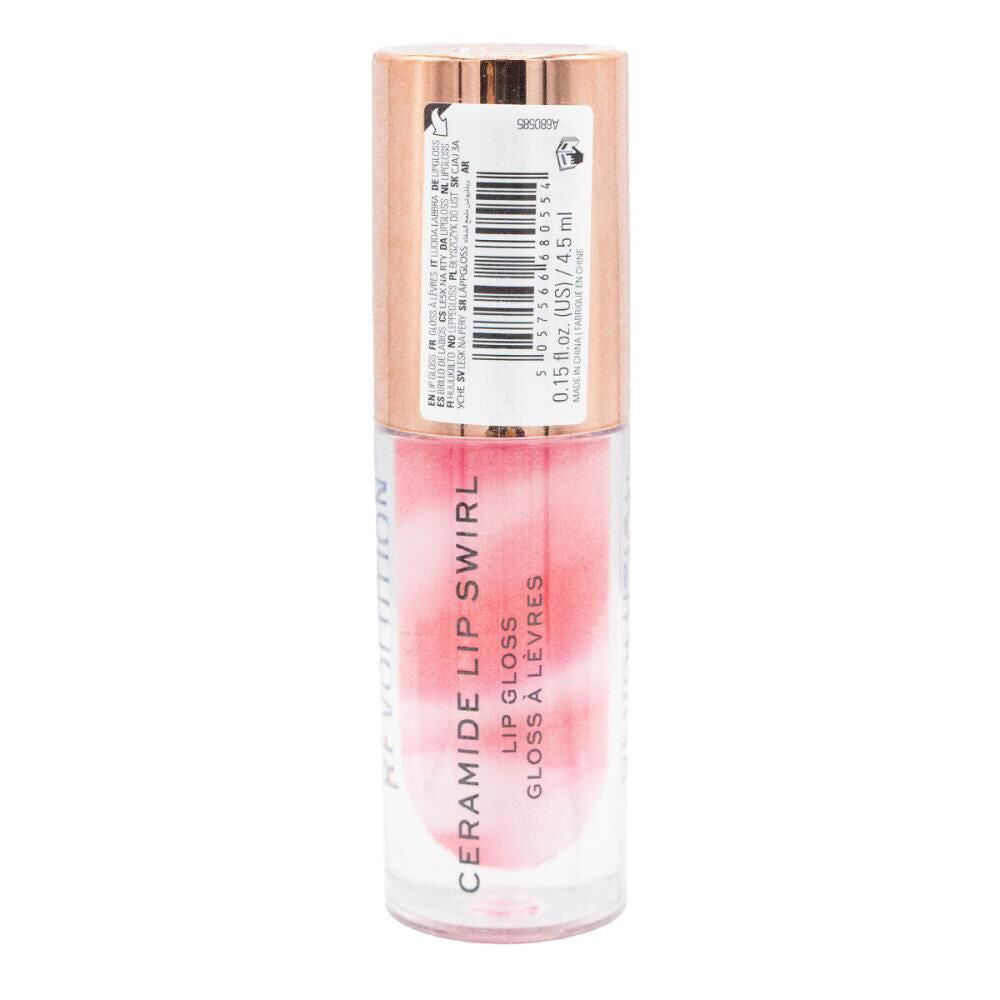 Revolution Swirl Soft Pink Glossy Makeup Liquid Lip Gloss Shine 4.5ml — image 2
