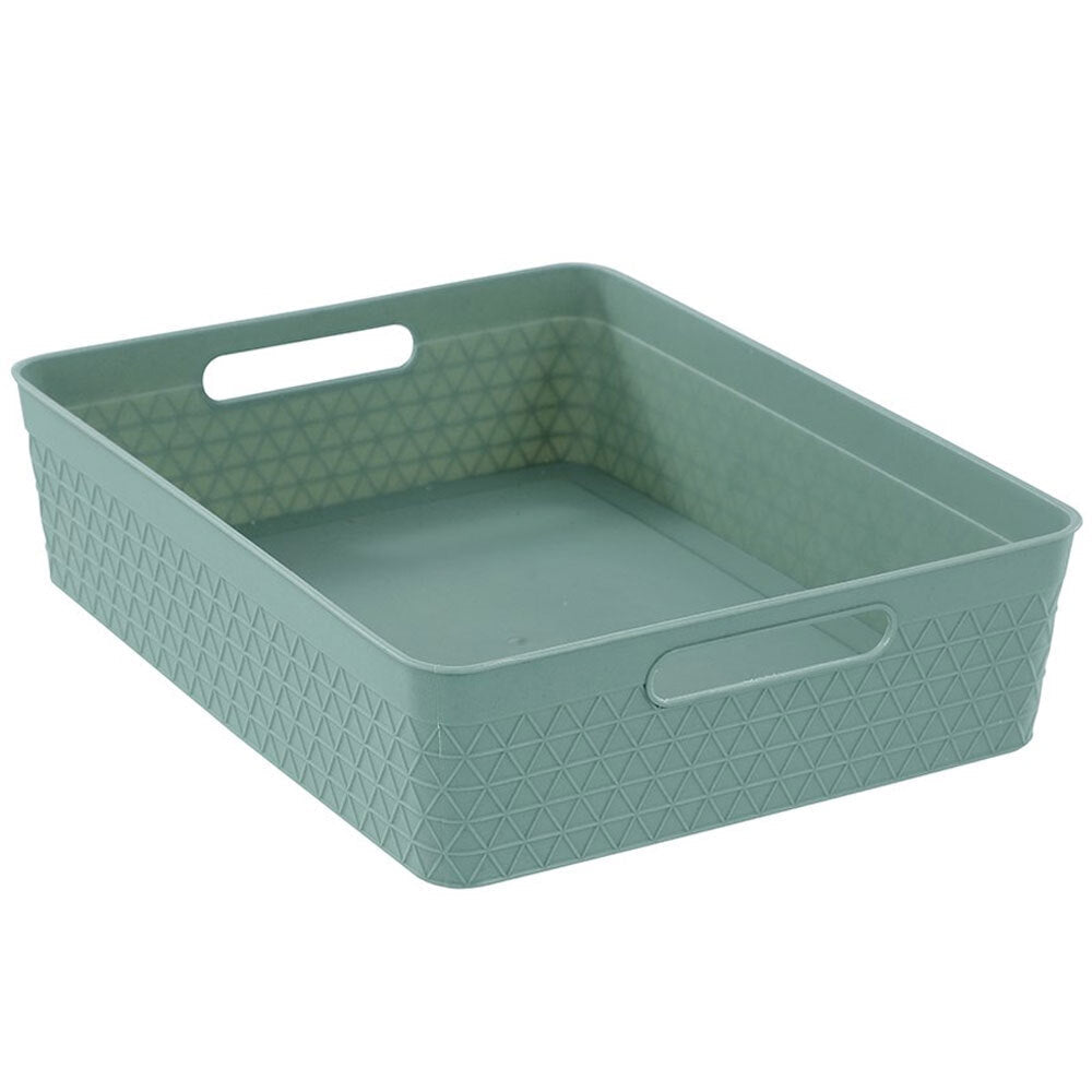 Boxsweden Trinity 32cm Basket Organiser Storage/Container w/ Handle Assorted (4 Pack) — image 5