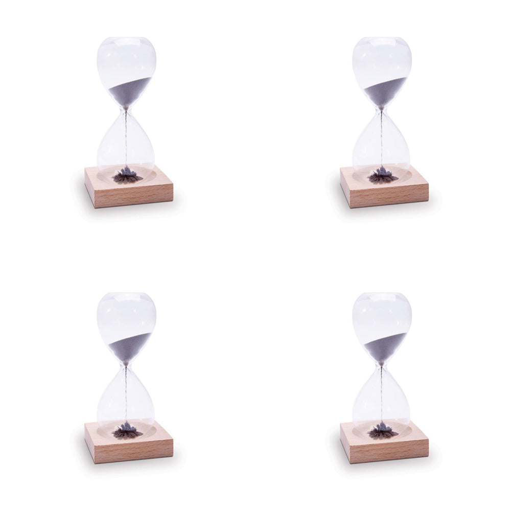 IS Gift Sands Of Time Magnetic Hourglass Home Decor 17cm (4 Pack)