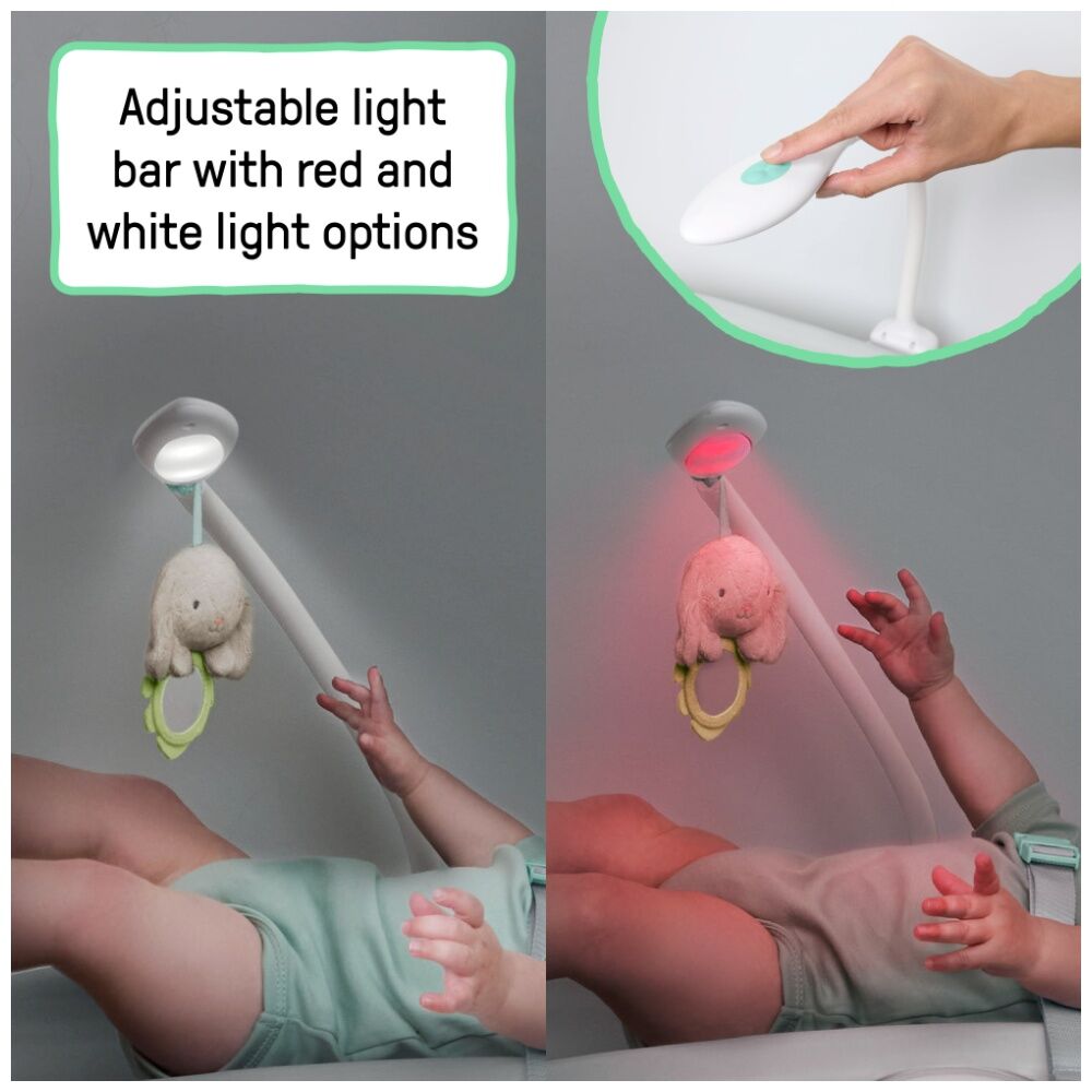 Ingenuity 0m+ Portable Day & Night Sylvi Baby Nappy Changing Pad Mat — image 5