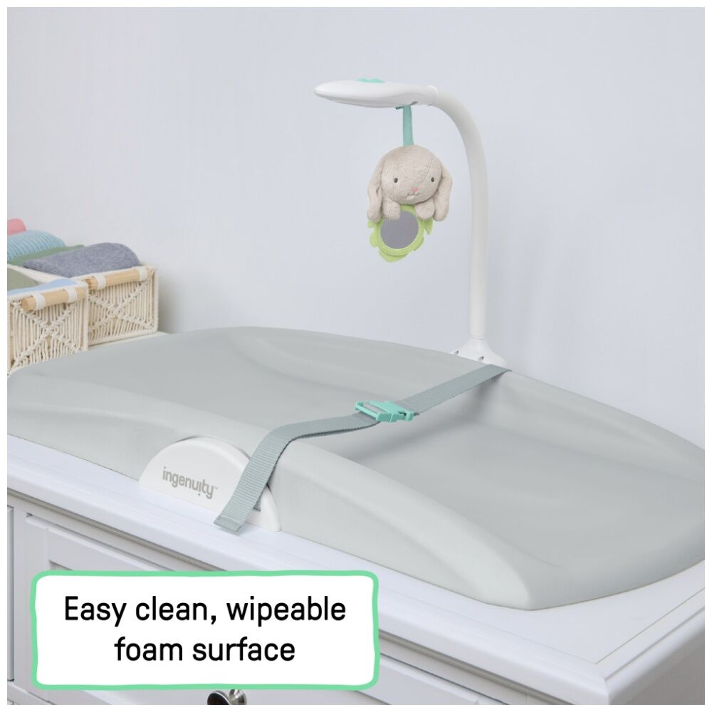 Ingenuity 0m+ Portable Day & Night Sylvi Baby Nappy Changing Pad Mat — image 9