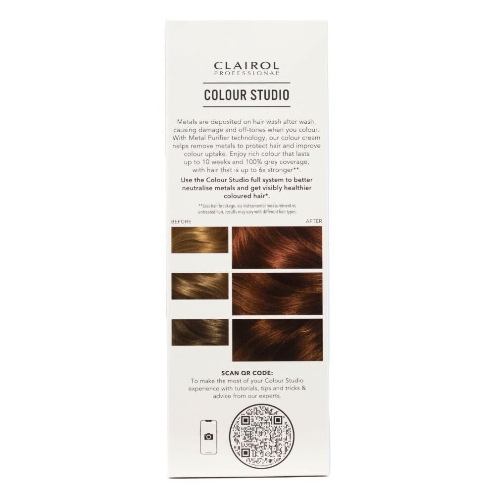 Clairol Hair Dye Professional Permanent Colour Cream 5/74 Cinnamon Brown — image 2