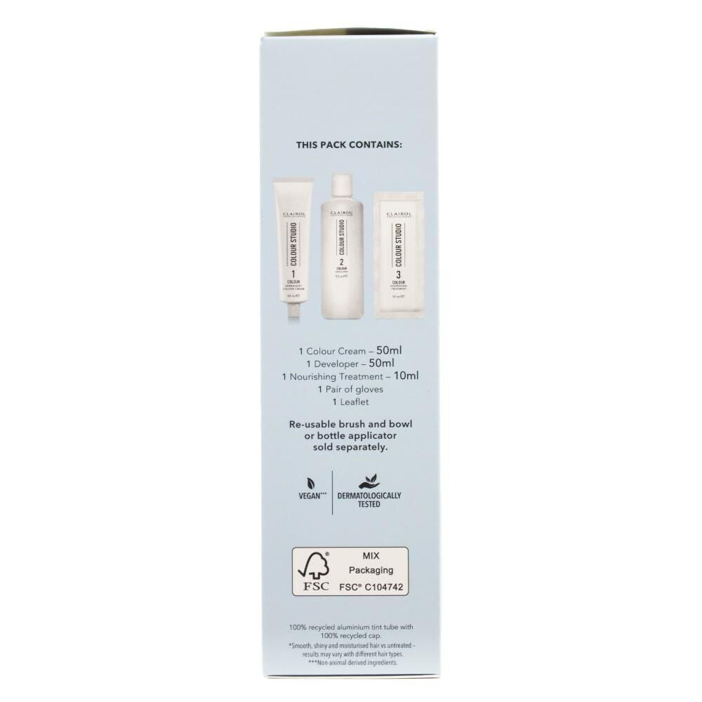 Clairol Hair Dye Professional Permanent Colour Cream 4/0 Dark Brownie — image 3