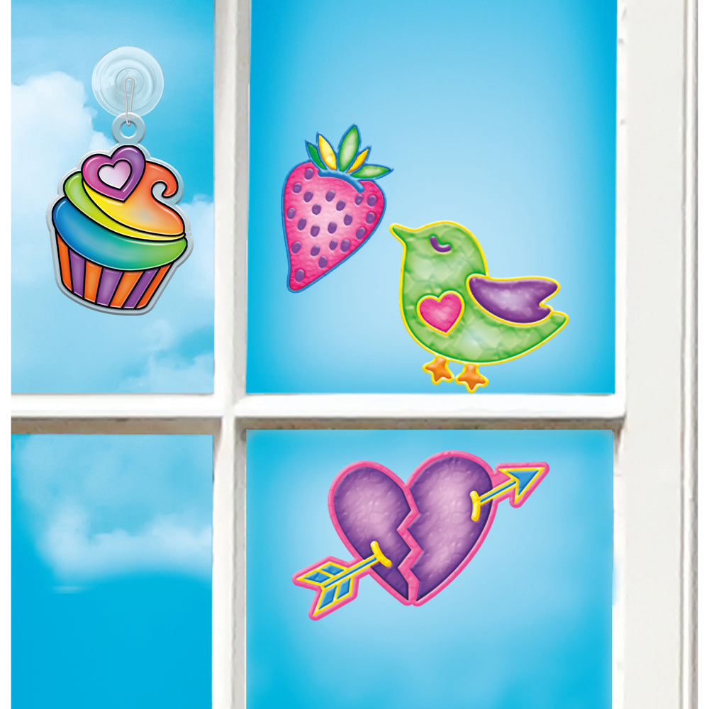 Shimmer 'N Sparkle Kids/Children Color Change Window Art DIY Kit 8y+ (2 Pack) — image 3