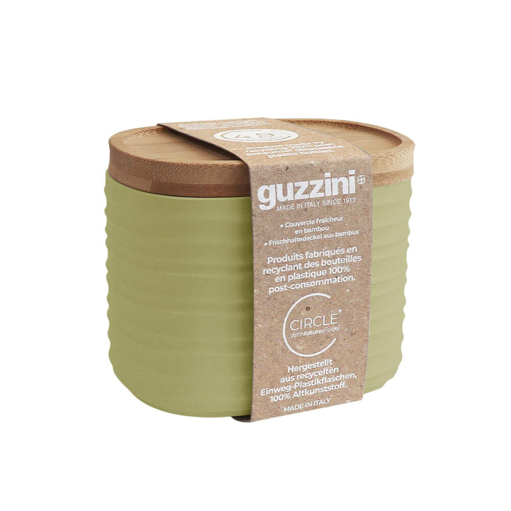 Guzzini Small Green Earth Tierra Food Storage Container Jar w/ Lid 500ml — image 2