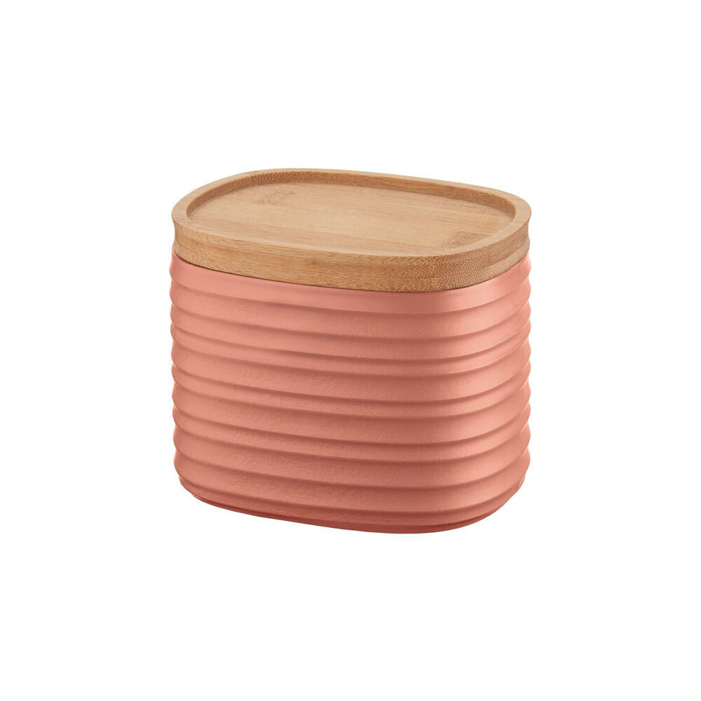 Guzzini Earth Tierra Food Storage Container Jar w/Lid 500ml Small Terracotta (2 Pack) — image 2