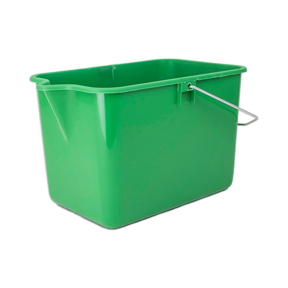 1894405-homeleisure-mop-bucket-w-lip-9l-bp-green-kitchen-cooking