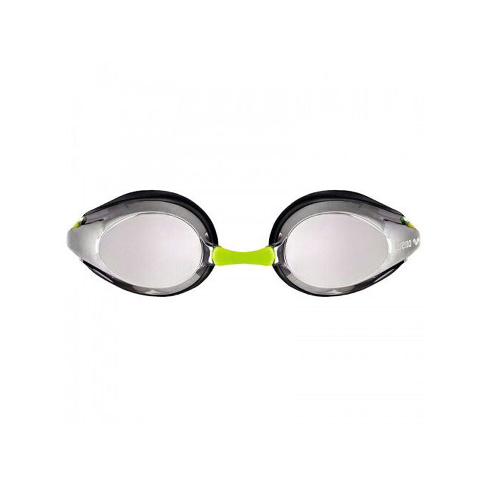 Arena Silver/Black Tracks Junior Mirror Goggles Swimming Eye Protection — image 2