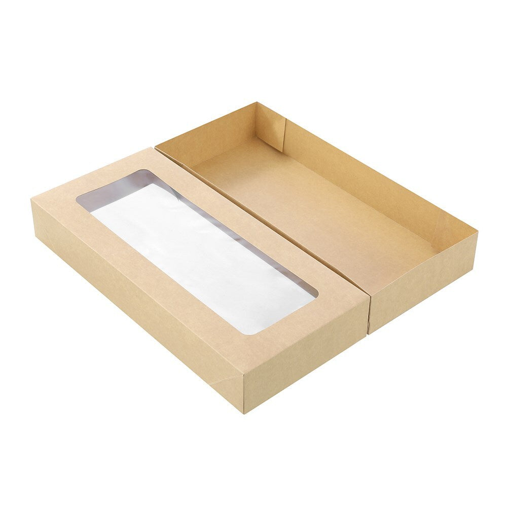 Lemon and Lime 4x 2pc Eco Kraft 55cm Grazing Box 10.5L Recyclable Set — image 5