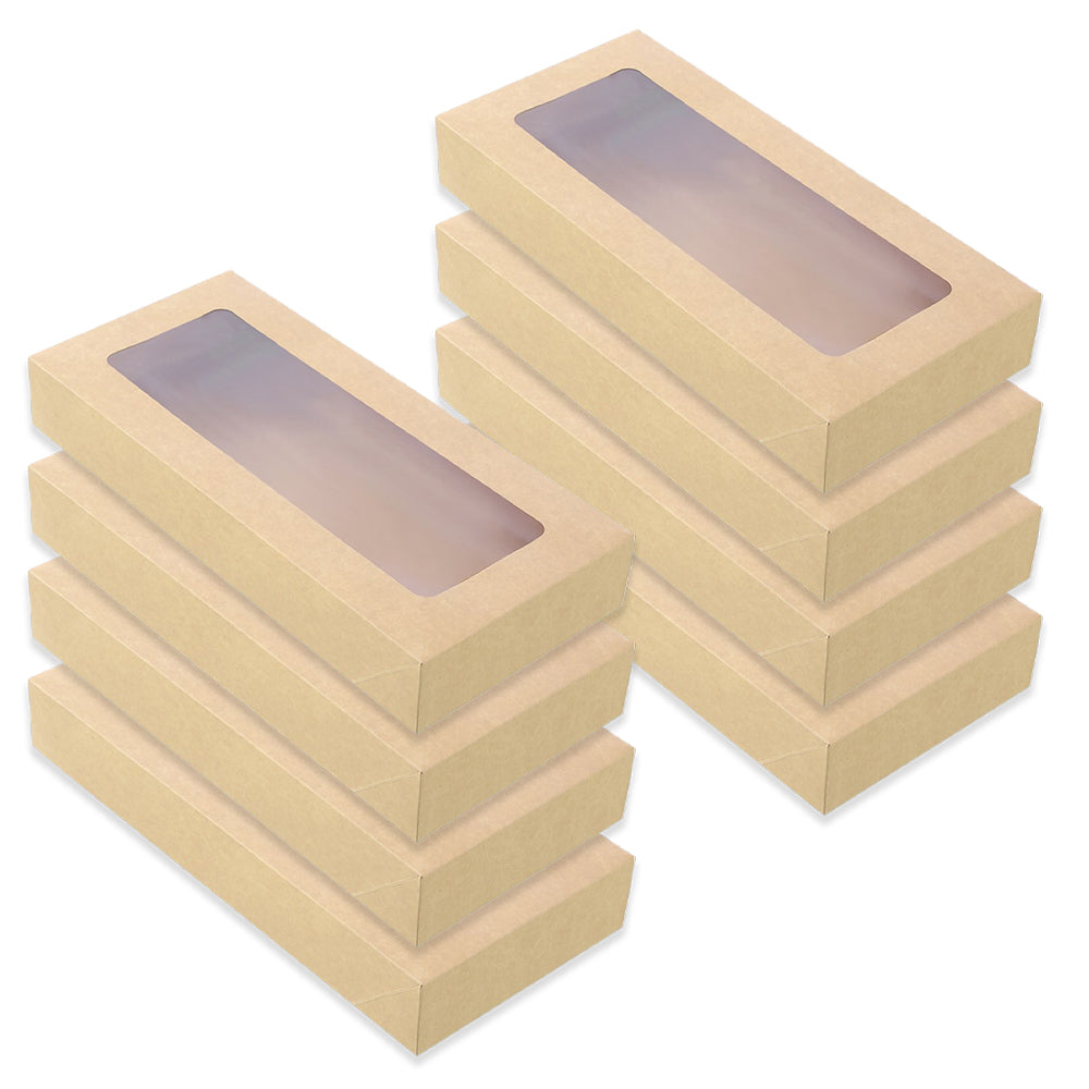 Lemon and Lime 4x 2pc Eco Kraft 55cm Grazing Box 10.5L Recyclable Set