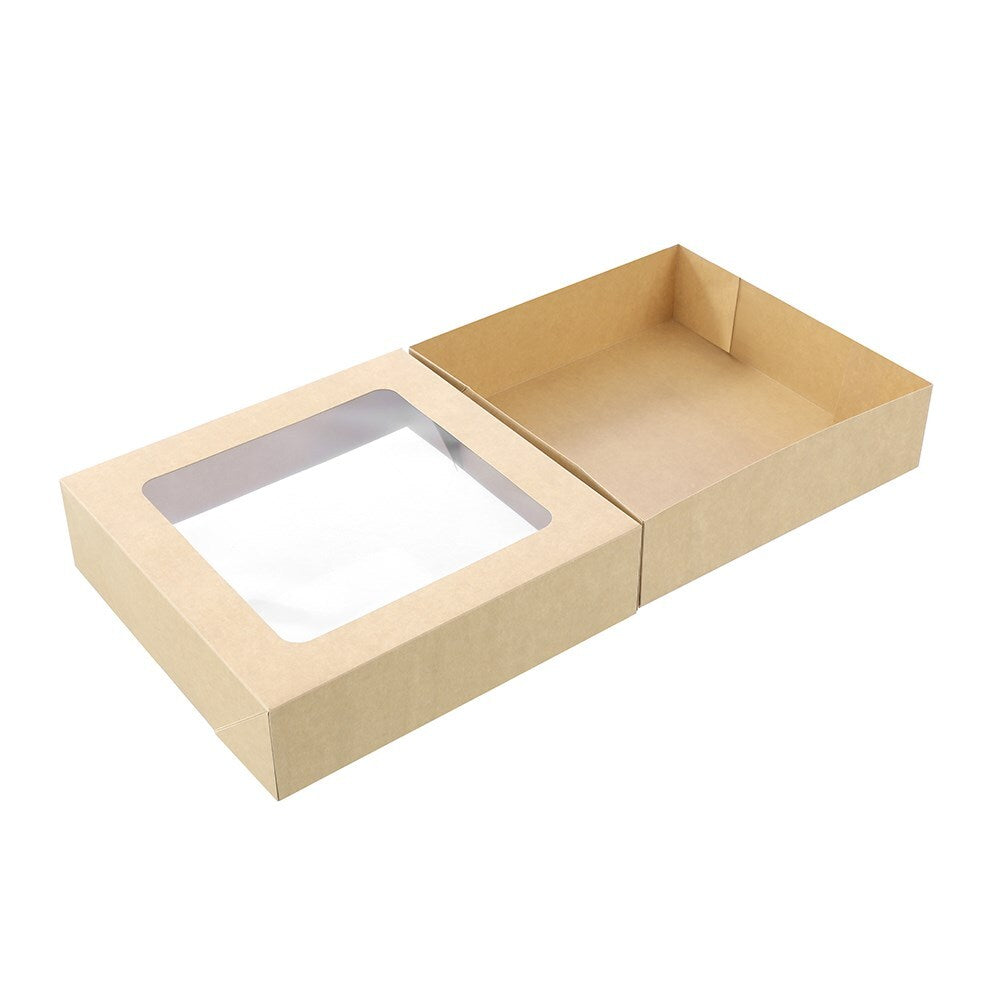 Lemon and Lime 4x 3pc 30cm Eco Kraft 7L Grazing Box Food Grade Recyclable — image 5