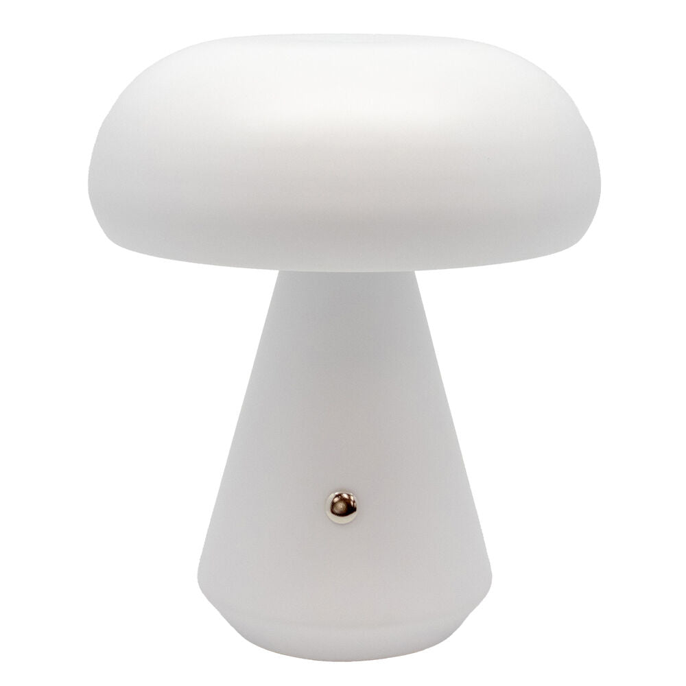 Boyle Rechargeable LED Portable Table Lamp Mushroom-Shaped 16x16x18cm White (2 Pack) — image 2