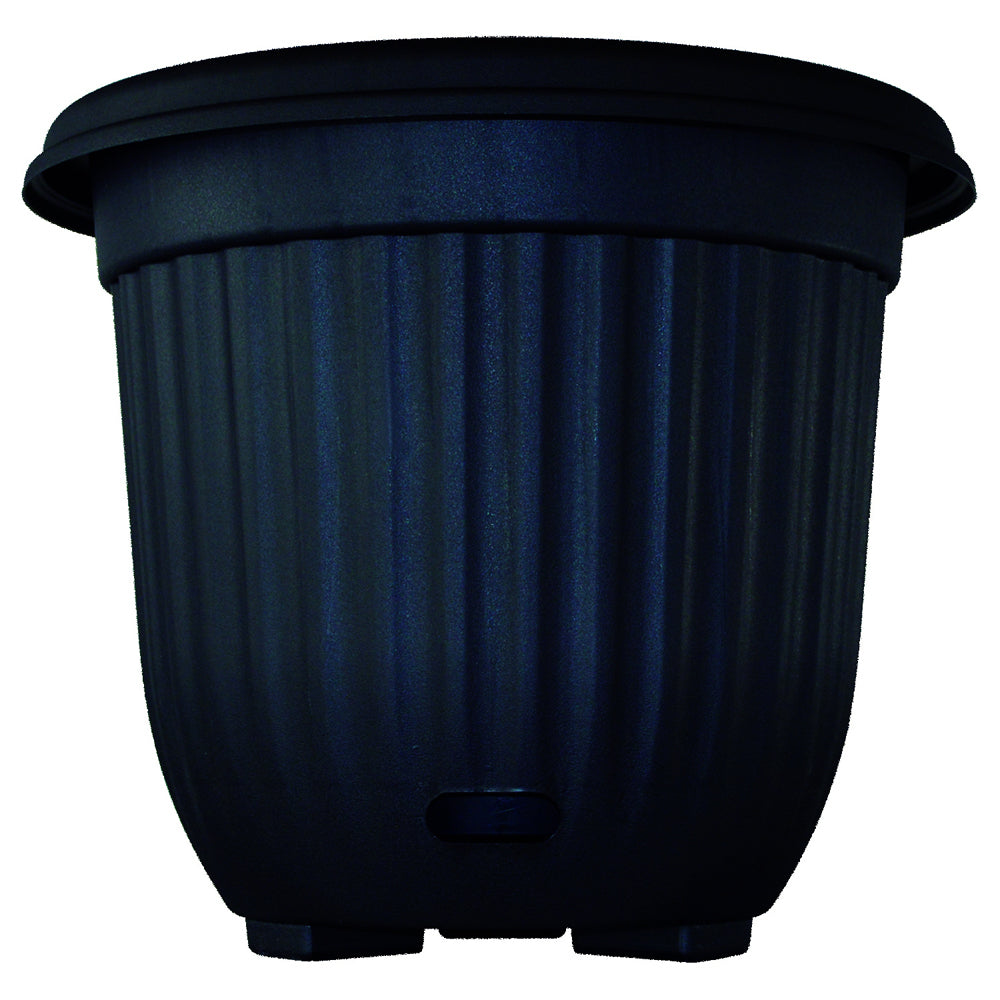 1941505-outdoorleisure-watersaver-round-fluted-400mm-charcoal-outdoor-garden