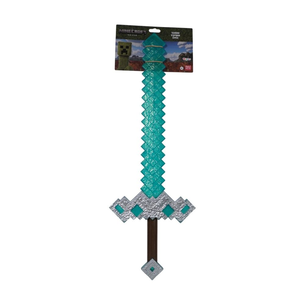 Minecraft Blue The Movie Inspired Diamond Kids Toy Sword — image 2