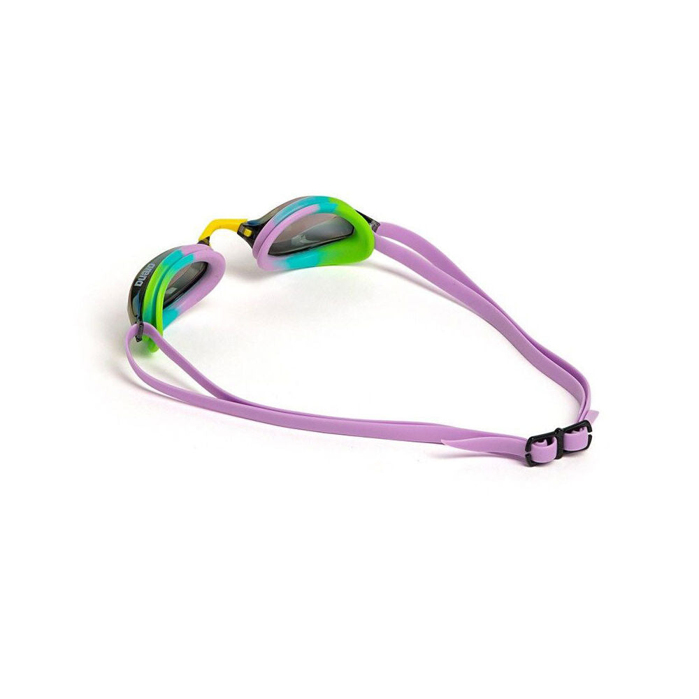 Arena Green/Violet Python Mirror Goggles Swimming Eye Protection/Accessory — image 2