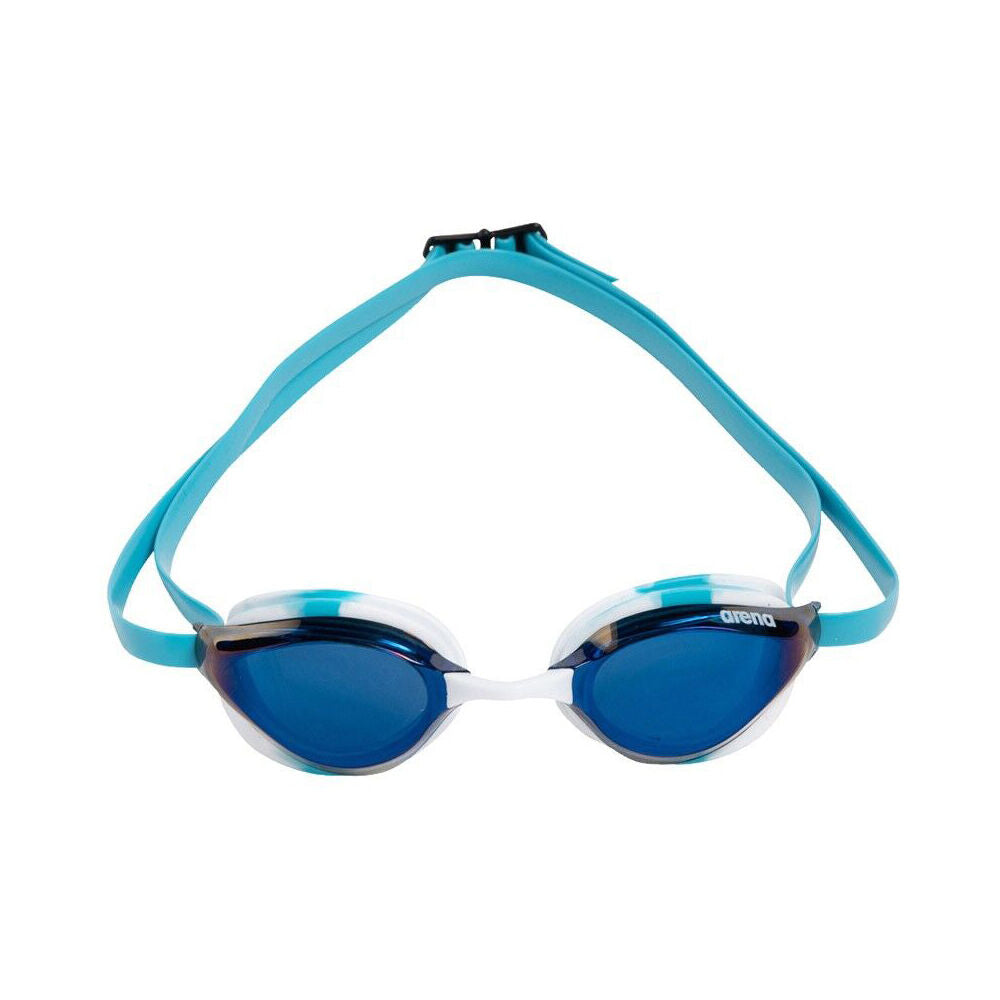 Arena Python Mirror Goggles Swimming Eye Protection/Accessory Blue/White — image 2