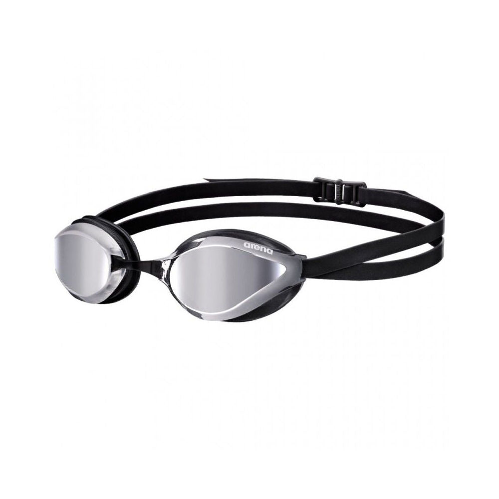 Arena Silver/Black Python Mirror Goggles Swimming Eye Protection/Accessory