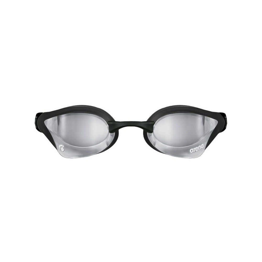 Arena Silver/Black Cobra Core Swipe Mirror Goggles Swimming Eye Protection — image 2