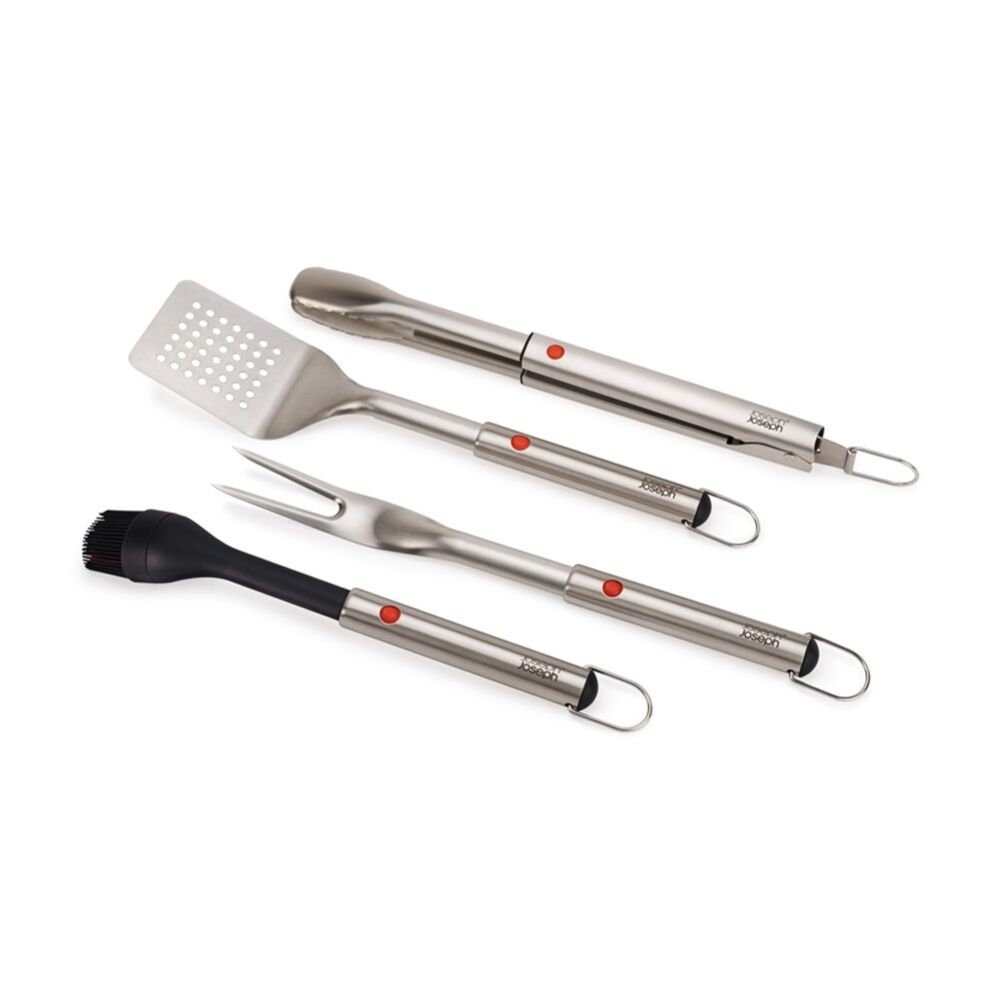Joseph Joseph GrillOut BBQ Utensil Set With Carry Case Stainless steel (4 Pieces) — image 3
