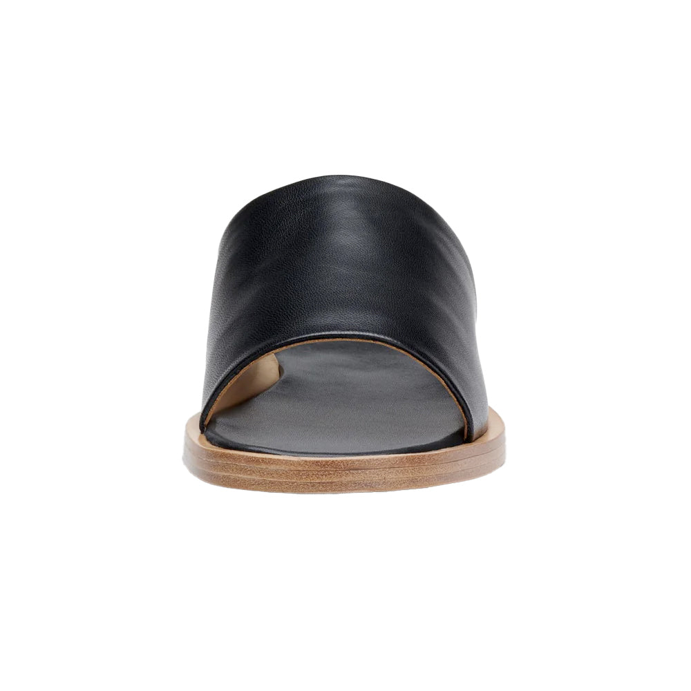 Rollie Women's Alpha Leather Slide/Sandal Shoe Open Toe Footwear Black US8/EU39 — image 4