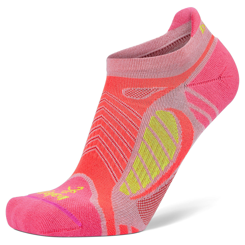 Balega Ultralight No Show Tab Running Socks US W 6-8/M 4.5-6.5 Small Candyfloss