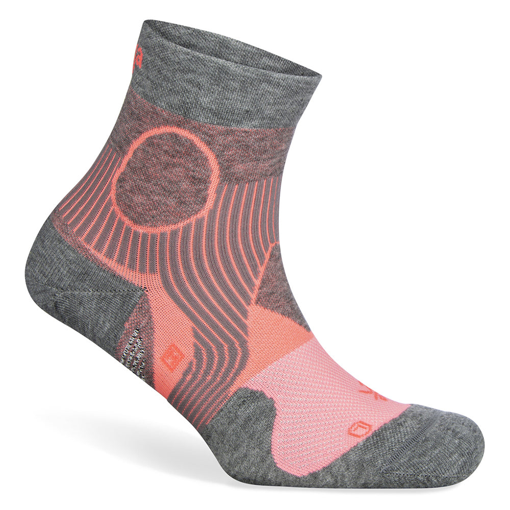 Balega Support Quarter Running Socks Dry Feet US W 8.5-10.5/M 7-9 MED Mid Grey — image 5