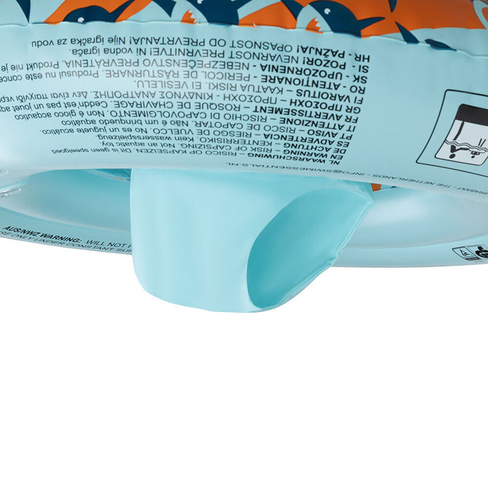 Swim Essentials Baby Inflatable Ride On Pool Swimseat Tropic Shark 0-1y (2 Pack) — image 3