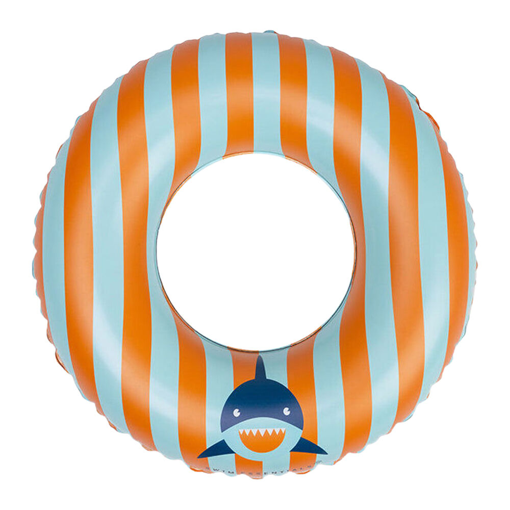 Swim Essentials 55cm Tropic Shark Kids Inflatable Swimming Ring Pool Floater