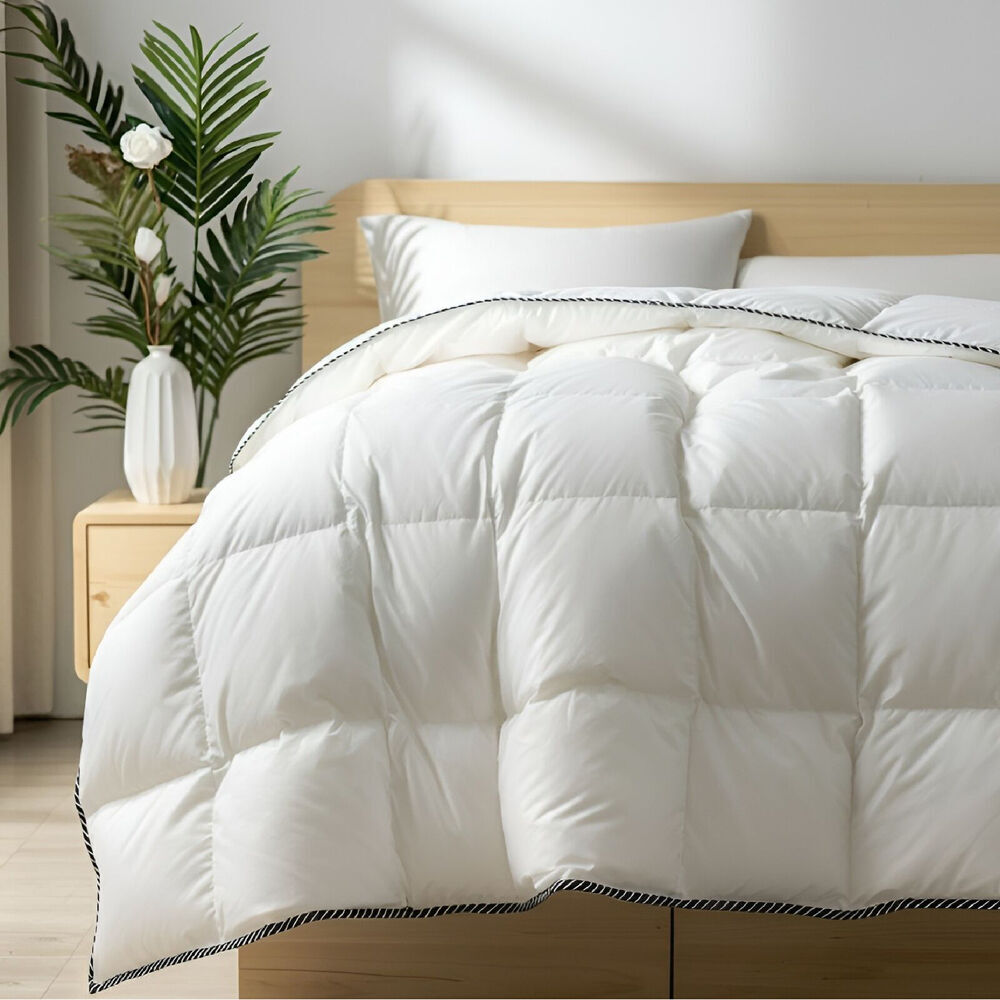 Royal Comfort Bamboo Quilt Cover 350GSM White