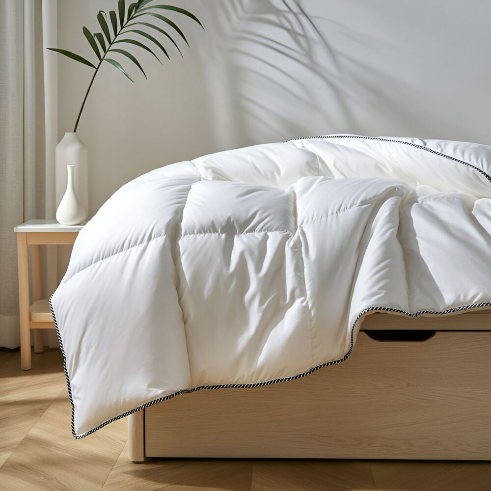 Royal Comfort Bamboo Quilt Cover 350GSM White — image 3