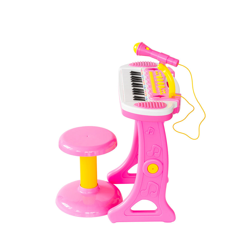 Lenoxx Pink 31 Key Kids Electronic Keyboard Piano Organ Toy/Microphone Music play kids — image 5