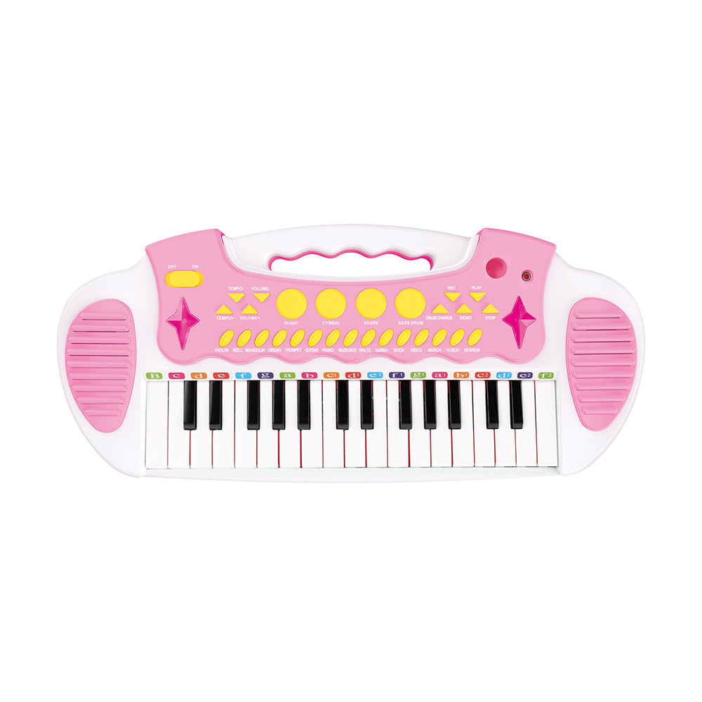 Lenoxx Pink 31 Key Kids Electronic Keyboard Piano Organ Toy/Microphone Music play kids — image 7