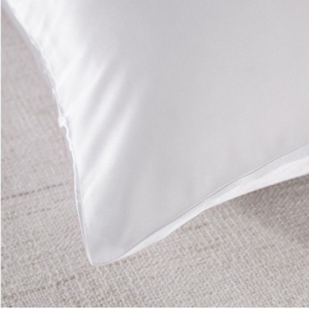 Royal Comfort Pure Silk Pillowcase Single Pack Pillow Case 51x76cm White (2 Pack) — image 3