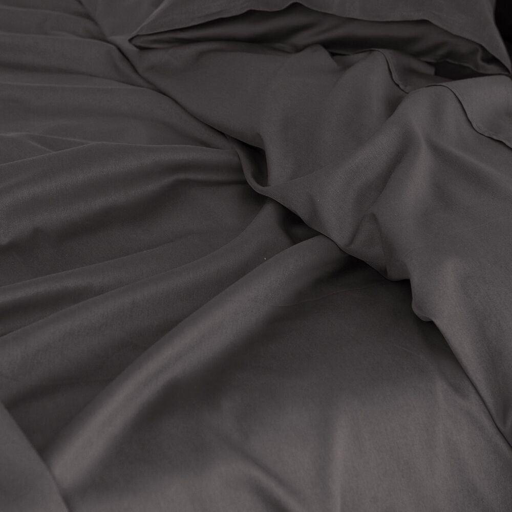 Royal Comfort Balmain Bed Sheet Set 1000TC Bamboo Cotton Pewter — image 6