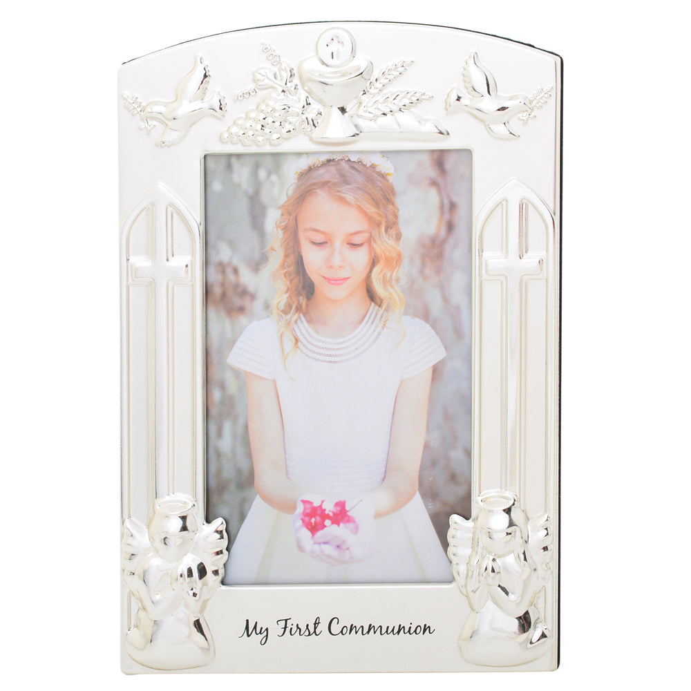 20503-gibson-gifts-my-first-communion-4x6-photo-frame-rectangle-silver