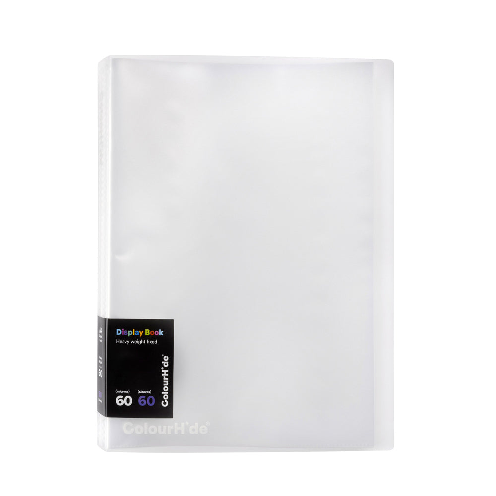 Colourhide Display Book Fixed Document/Paper File Holder Office Organiser CLR (3 Pack) — image 2