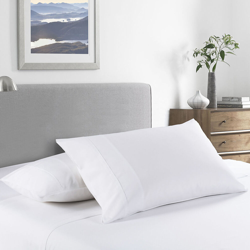 Royal Comfort Bed Sheet Set Bamboo Cooling 2000TC White — image 2
