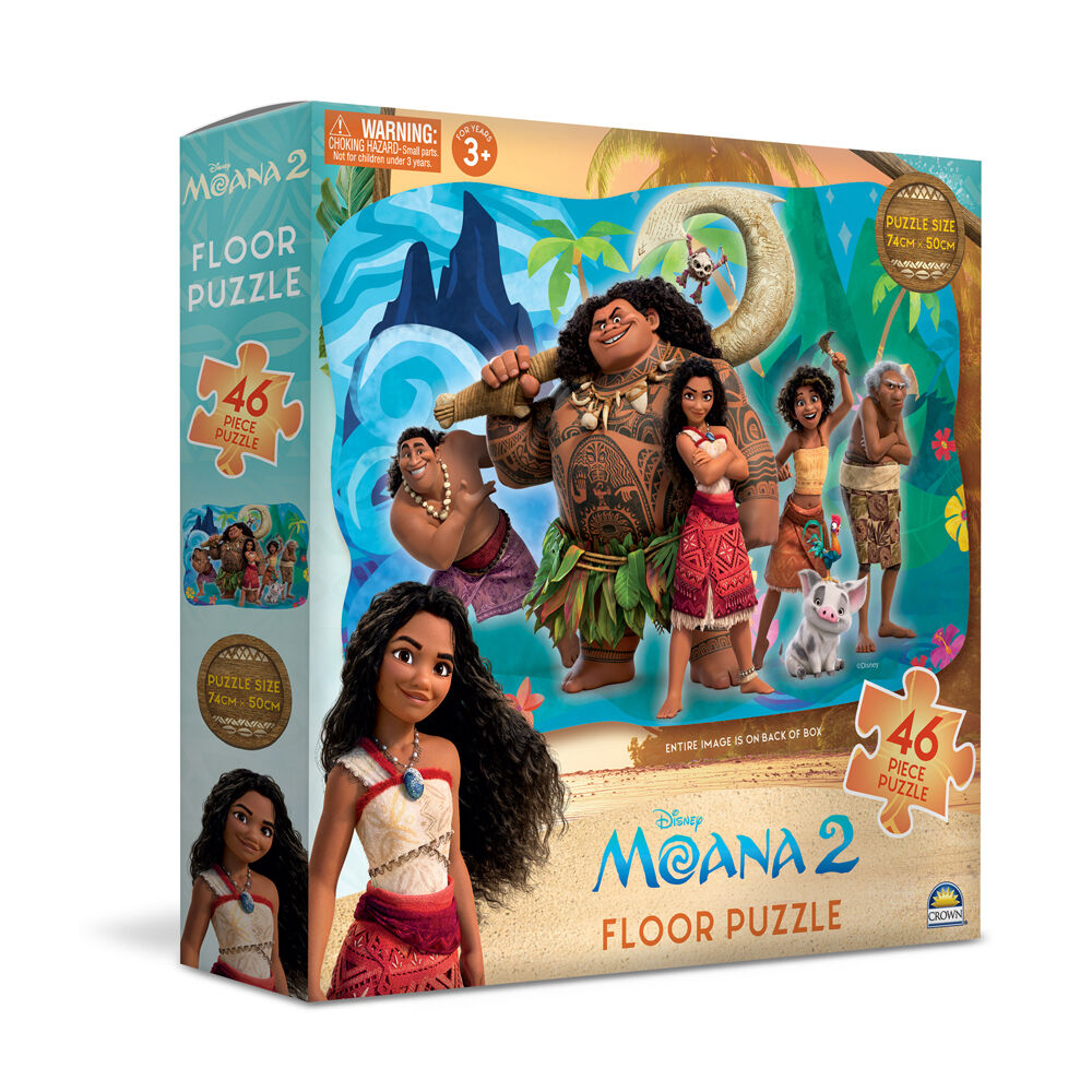 20582-46pc-disney-moana-2-floor-jigsaw-puzzle-74x50cm-kids-8y