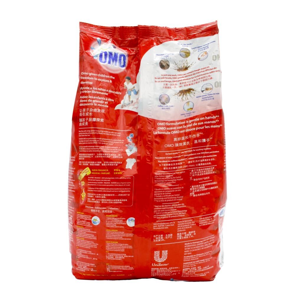 Omo 1.5kg Laundry Powder Detergent Ultra Fast Clean Tough Stain Removal — image 2