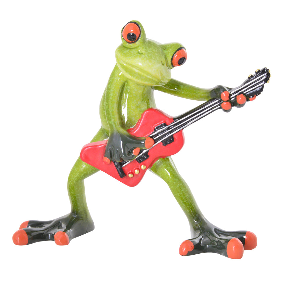 21054-gibson-gifts-funny-frog-rock-star-figurine-home-decor-14x12cm